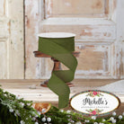Shop For 1.5" Royal Burlap Ribbon: Moss Green (10 Yards)