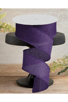 Shop For 1.5" Royal Burlap Ribbon: Purple (10 Yards)