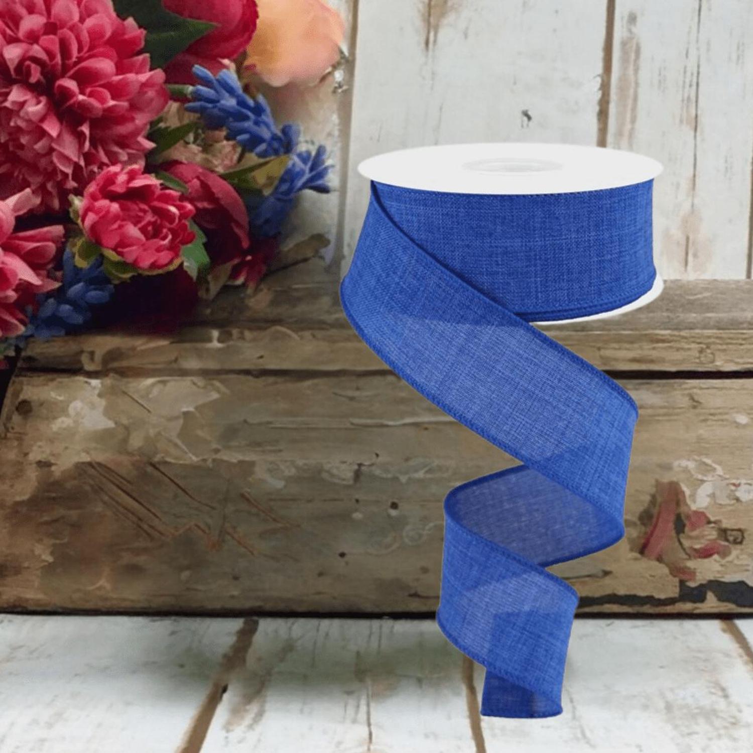 Shop For 1.5" Royal Canvas Ribbon: Royal Blue (10 Yards)