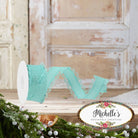 Shop For 1.5" Scalloped Edge Ribbon: Ice Blue (10 Yard)