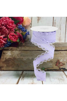 Shop For 1.5" Scalloped Edge Ribbon: Light Lavender (10 Yard) at Michelle's aDOORable Creations