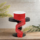 Shop For 1.5" Scalloped Edge Ribbon: Red (10 Yard)