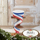 Shop For 1.5" Scalloped Edge Ribbon: RWB (10 Yard)