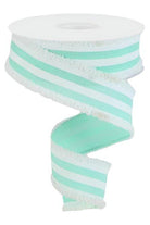 Shop For 1.5" Vertical Stripe Drift Ribbon: Mint Green (10 Yards)