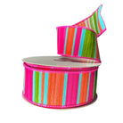 Shop For 1.5" Watercolor Horizontal Stripe Ribbon: Fuchsia (10 Yards)