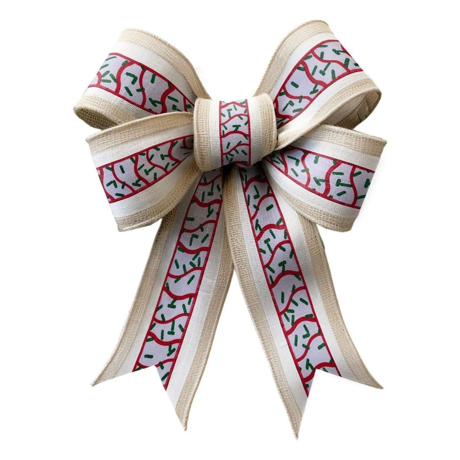 Shop For 1.5" Wavy Stripe Glitter Sprinkle Ribbon: White (10 Yards)