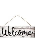 Shop For 15" Wooden Sign: Welcome