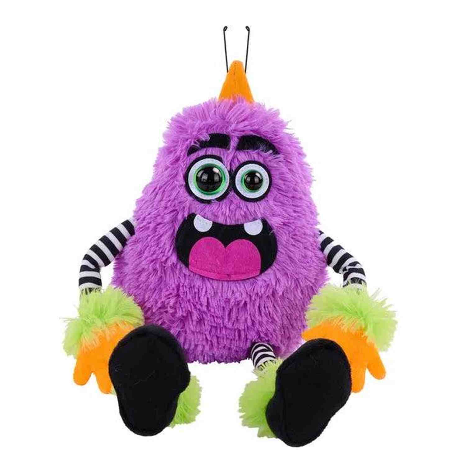 Shop For 15.25in Plush Monster W/Horn: Purple