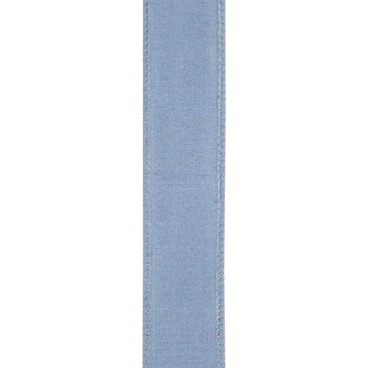 Shop For 1.5in Dupioni Supreme Ribbon: French Blue (10 Yards)