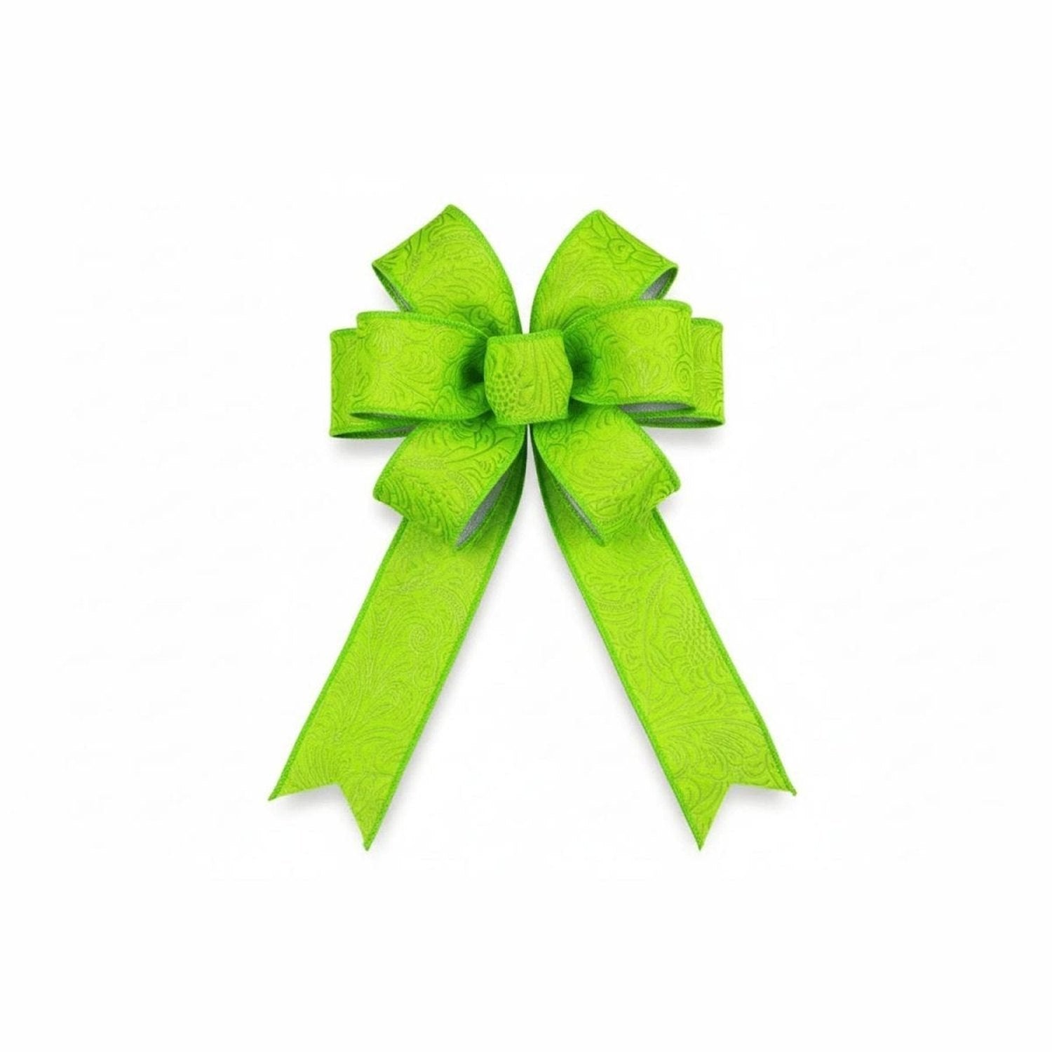 Shop For 1.5in Flower Breeze & Dupioni Ribbon: Lime & Lavender (10 Yards)