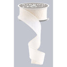 Shop For 1.5in Flower Embossed Ribbon: Ivory (10 Yards)
