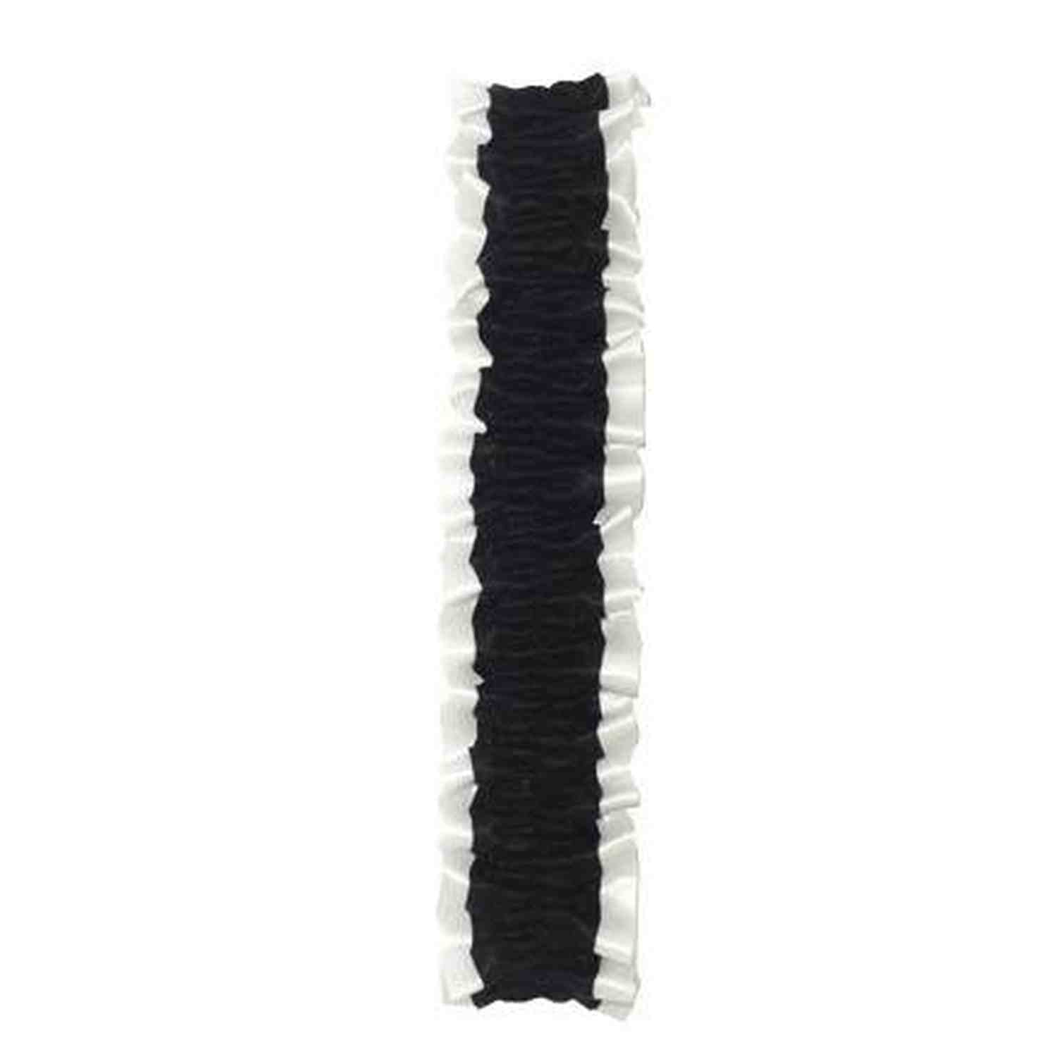 Shop For 1.5in Football Garter: Black/White