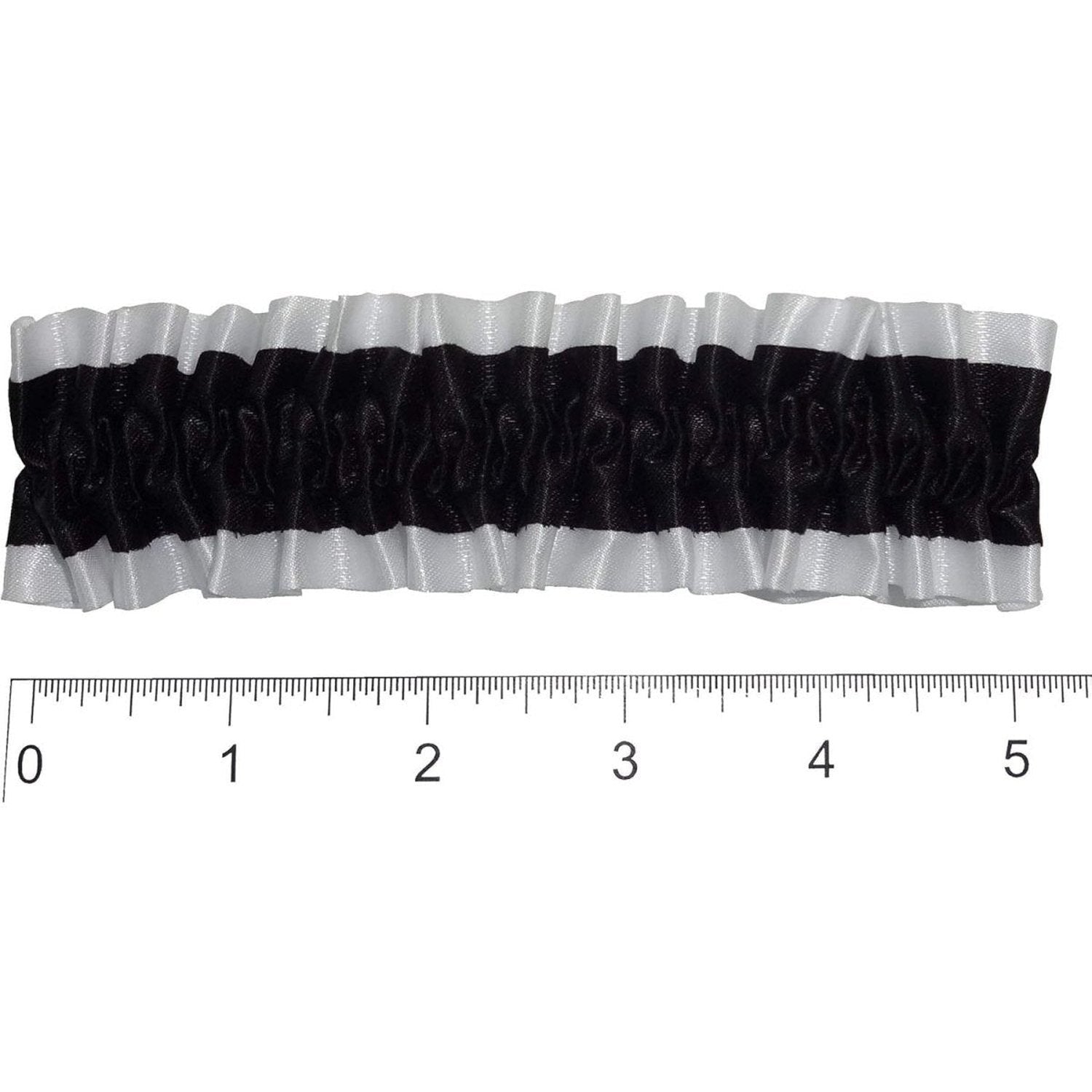Shop For 1.5in Football Garter: Black/White