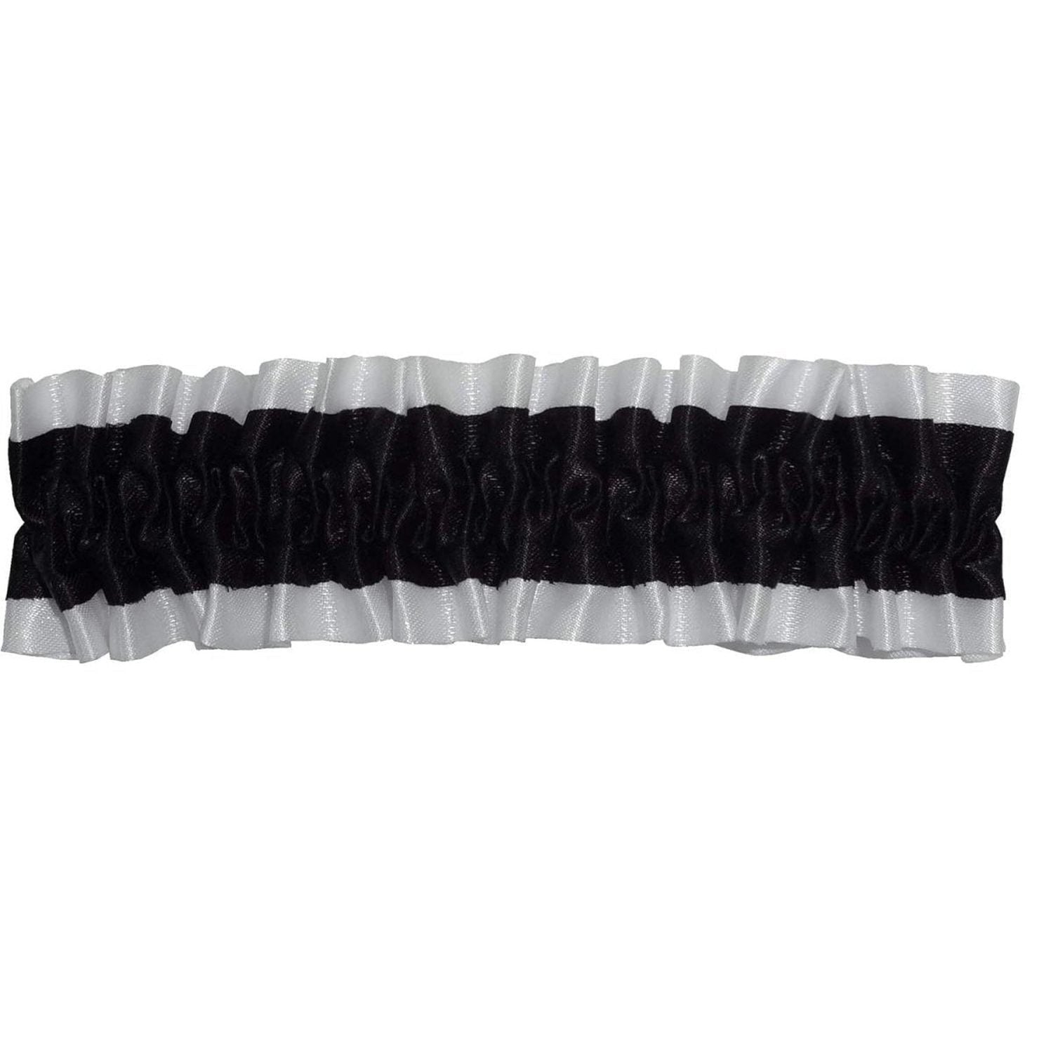 Shop For 1.5in Football Garter: Black/White