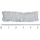 Shop For 1.5in Football Garter: White