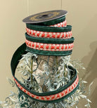 Shop For 1.5in JME Red Trim Metallic Dupion Ribbon: Green (5 Yards)