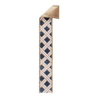 Shop For 1.5in Metallic Basketweave Ribbon: Smoke Blue & Gold (10 Yards)