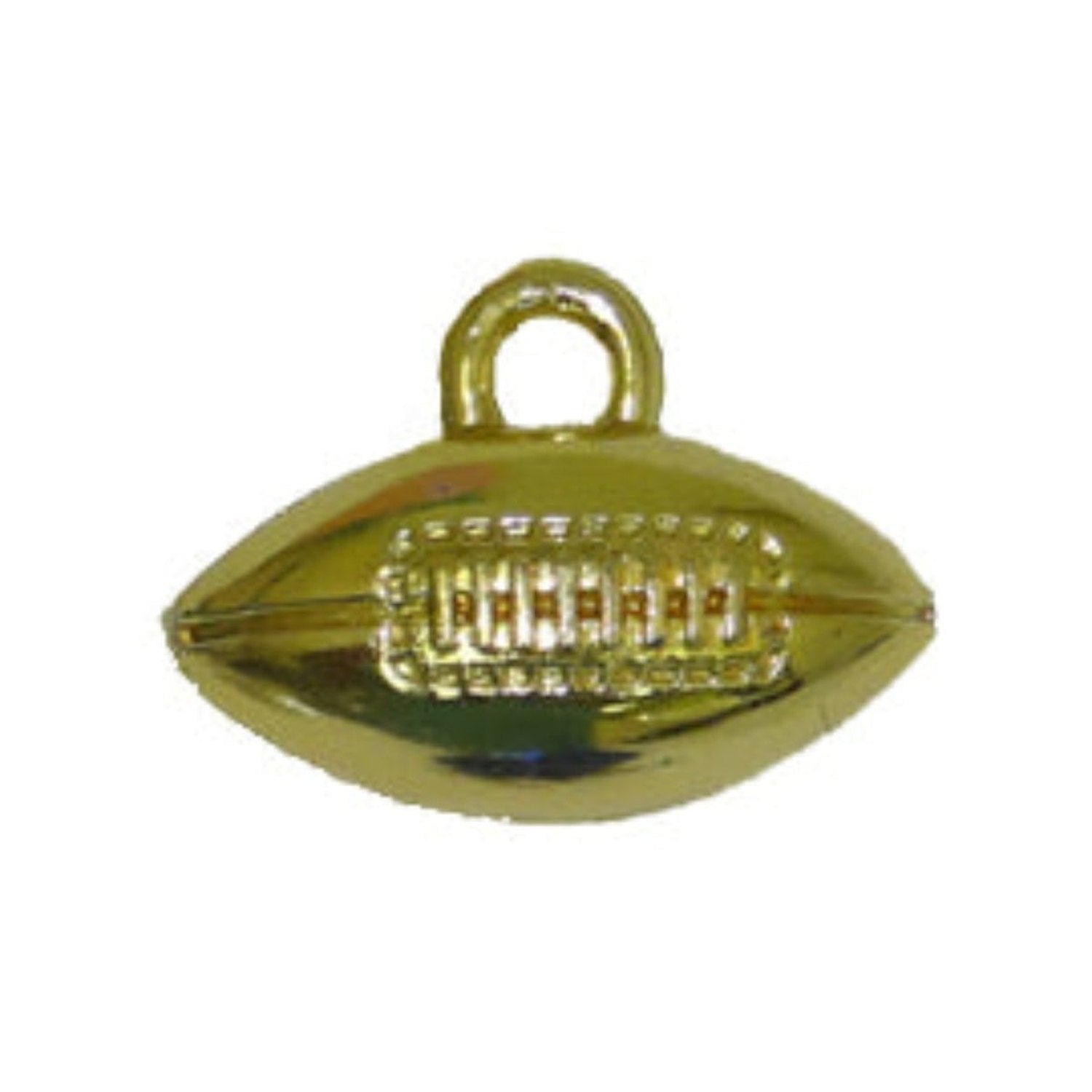 Shop For 1.5in Metallic Gold Football Charm