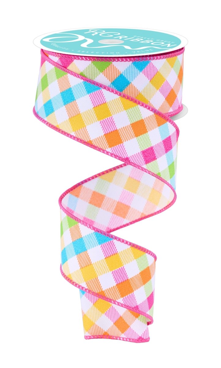Shop For 1.5in Multicolor Plaid Ribbon (10 Yard)