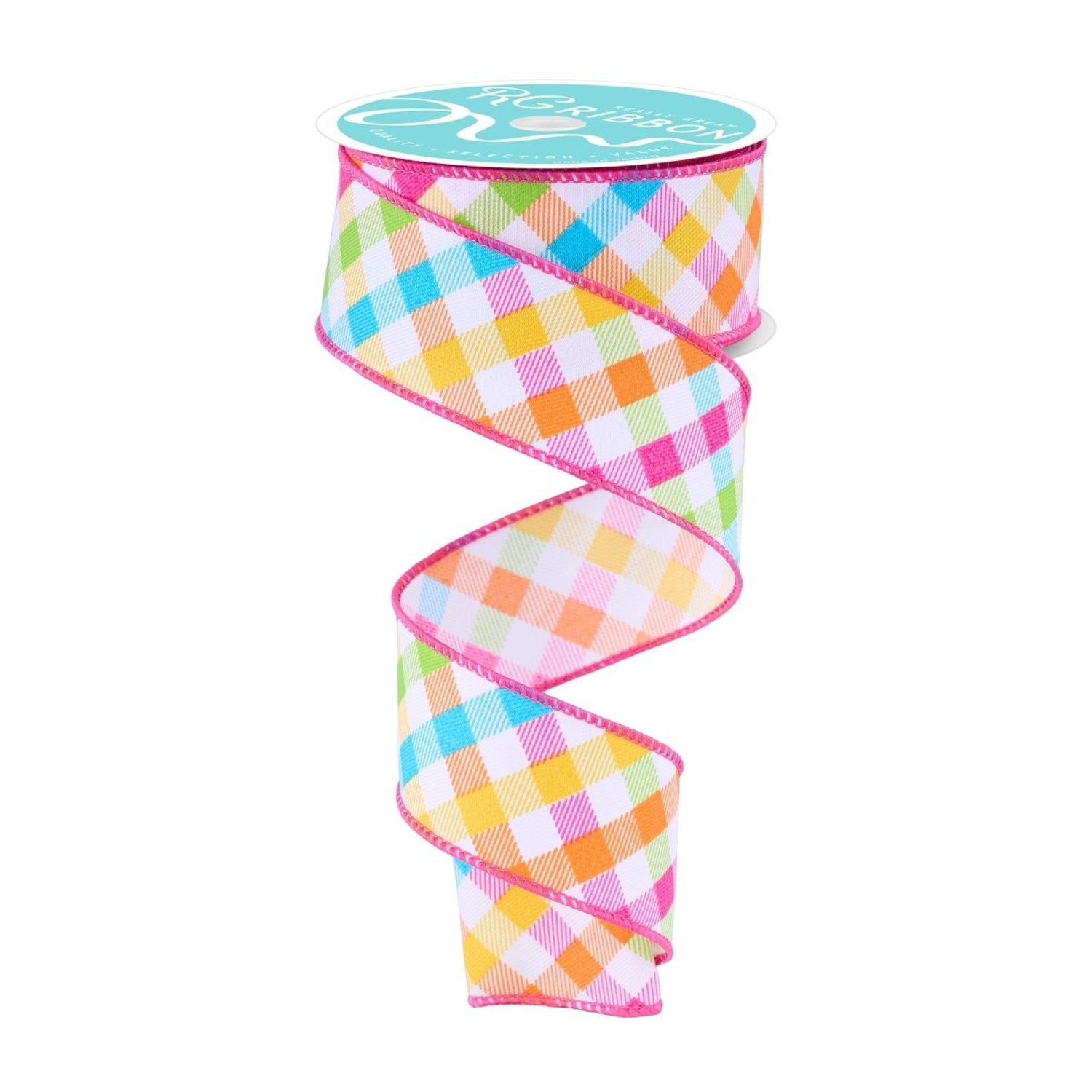 Shop For 1.5in Multicolor Plaid Ribbon (10 Yard)