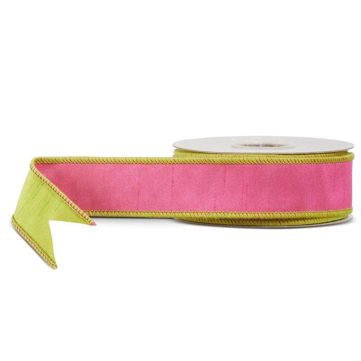 Shop For 1.5in Pink and Green Ribbon (10 Yards)