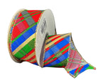 Shop For 1.5in Red, Blue, Green, Gold Conklin Plaid Ribbon (10 Yards)