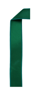 Shop For 1.5in Satin Fused Ribbon: Emerald Green (10 Yards)