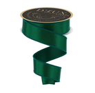 Shop For 1.5in Satin Fused Ribbon: Emerald Green (10 Yards)