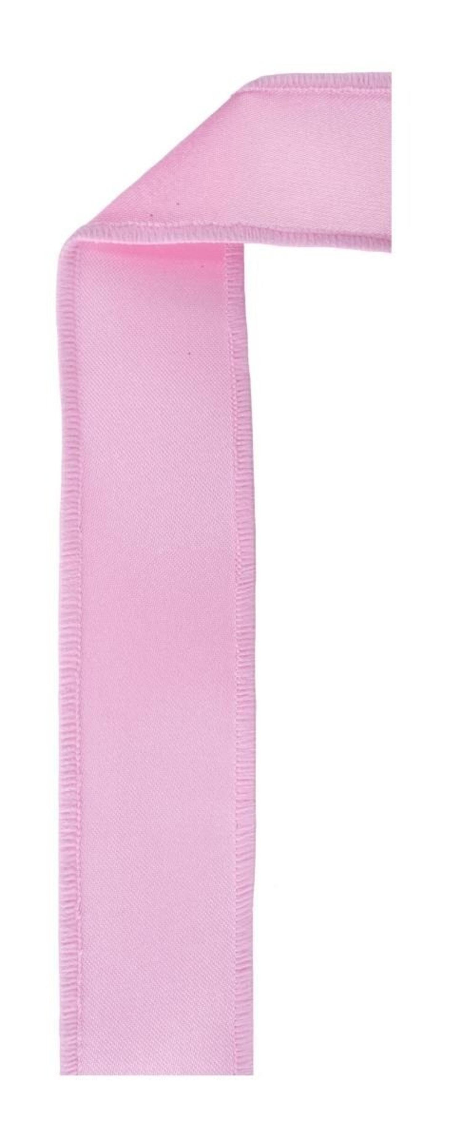 1.5in Satin Fused Ribbon: Pink (10 Yards)