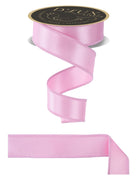 Shop For 1.5in Satin Fused Ribbon: Pink (10 Yards)