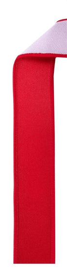 Shop For 1.5in Satin Fused Ribbon: Red/White (10 Yards)