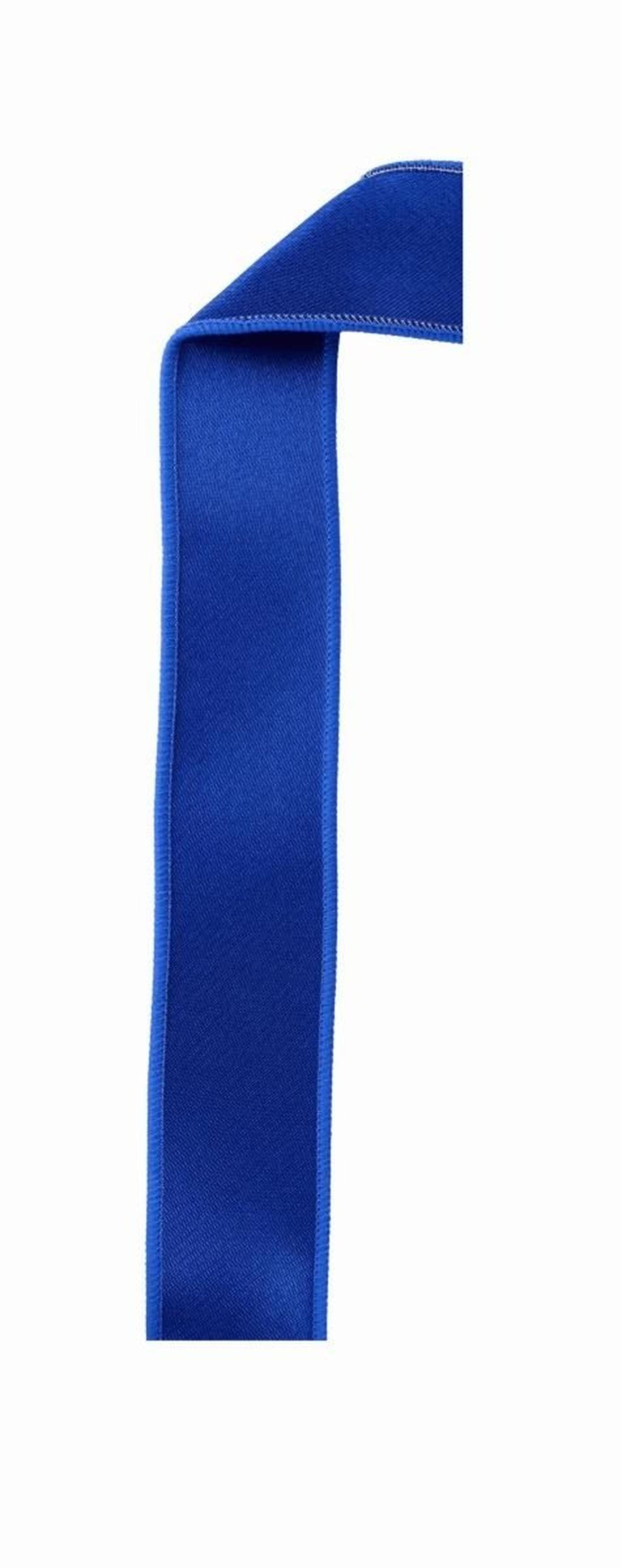 1.5in Satin Fused Ribbon: Royal Blue (10 Yards)