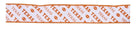 Shop For 1.5in Texas Diagonal Pattern Ribbon: Burnt Orange (10 Yards)