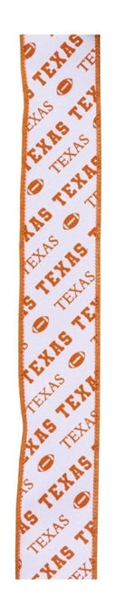 Shop For 1.5in Texas Diagonal Pattern Ribbon: Burnt Orange (10 Yards)