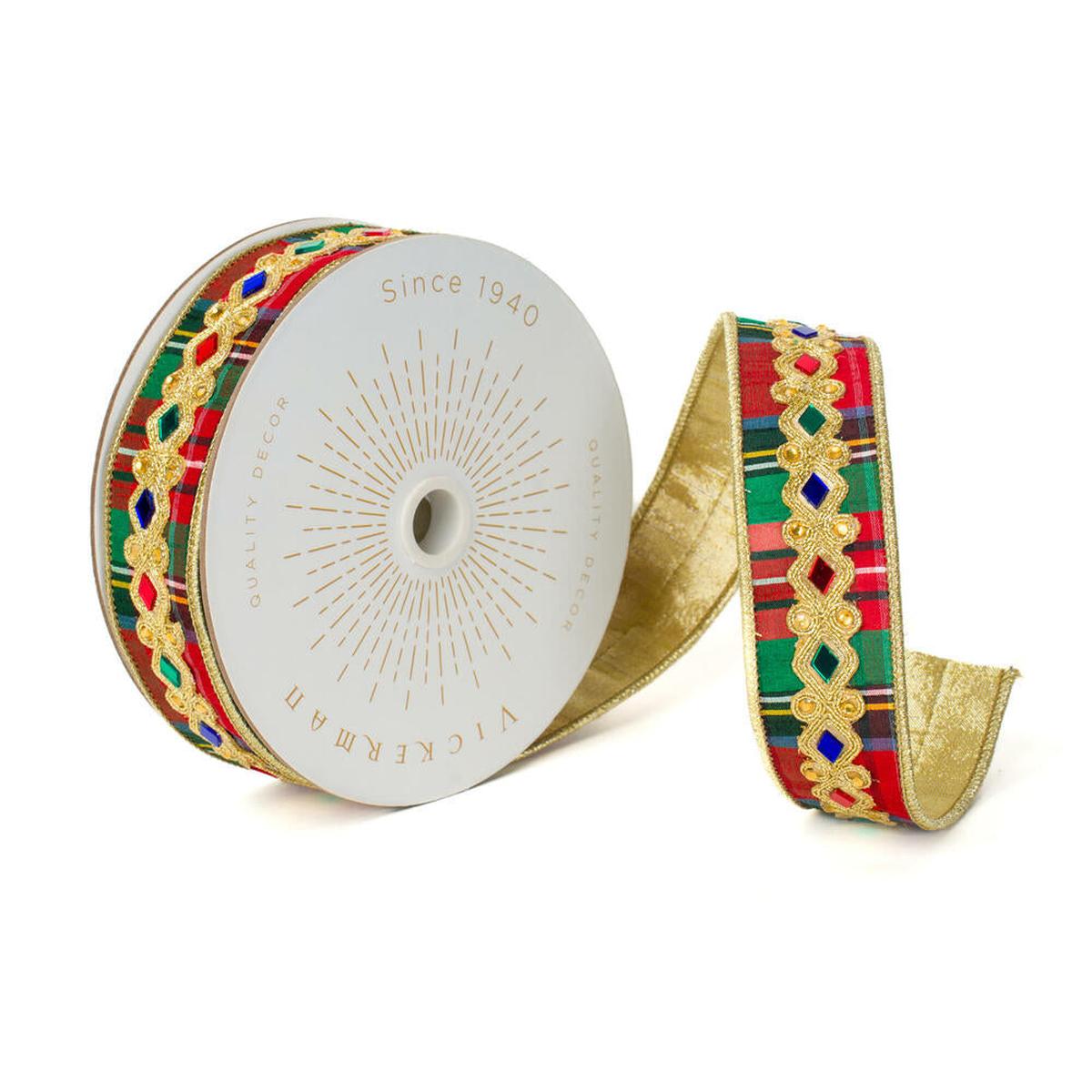 Shop For 1.5inch Multicolor Traditional Plaid Ribbon (10 Yards)