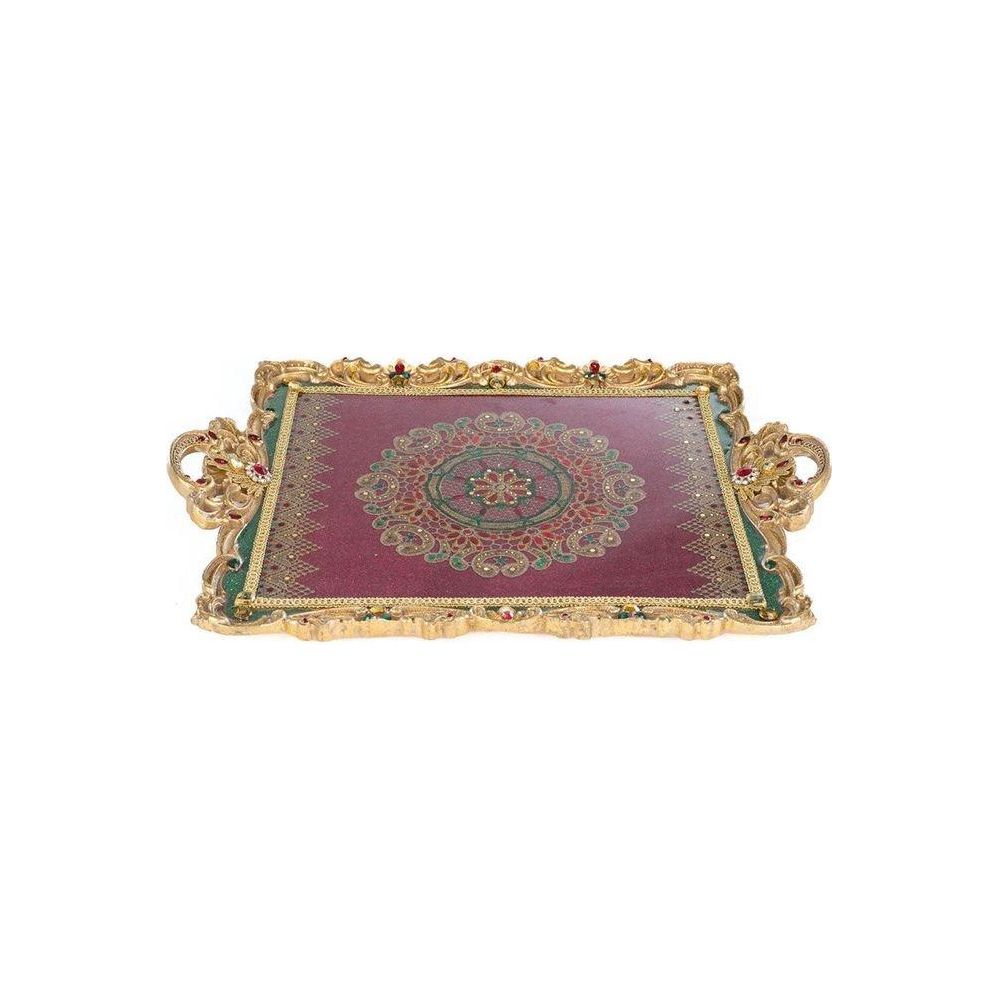 Shop For 16" Christmas Castle Serving Tray