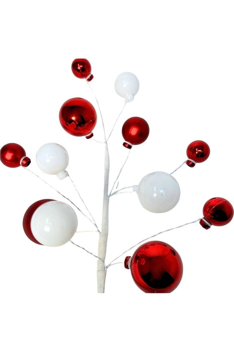 Shop For 16" Elegant Ball Pick: Red/White