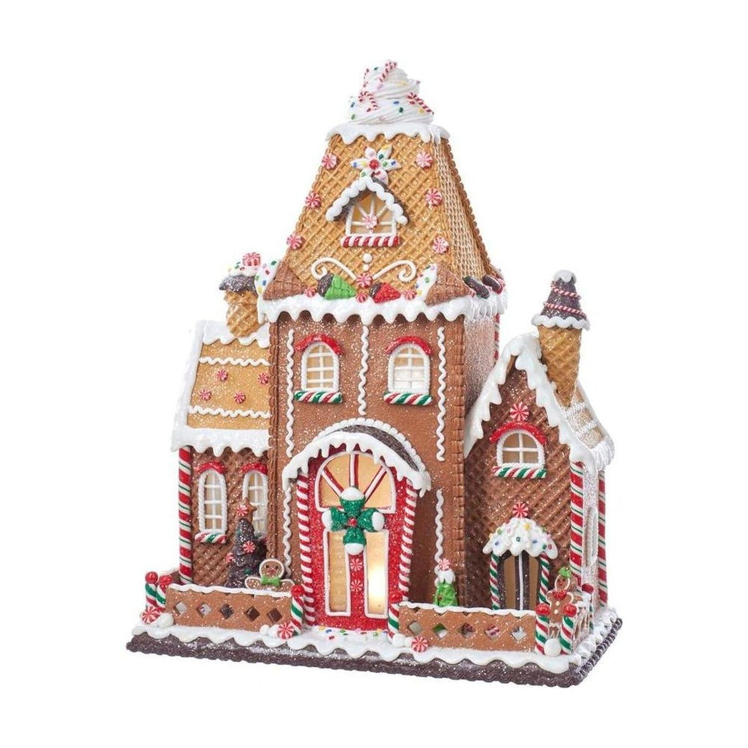16" Fancy Clay Dough Gingerbread House