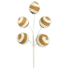 Shop For 16" Gingerbread Ball Pick: Brown