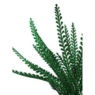 Shop For 16" Glitter Leaves Bush: Green