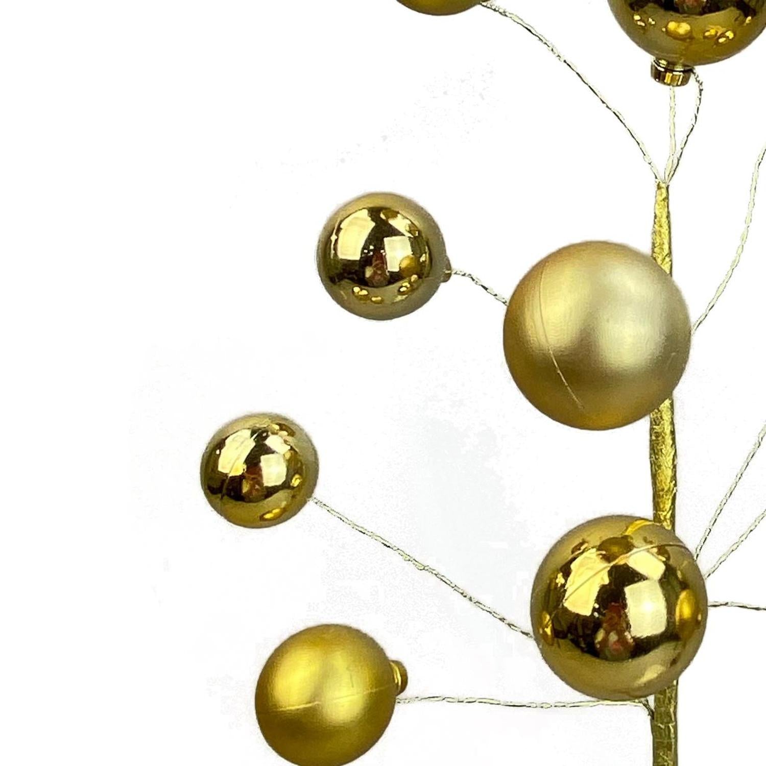 16" Ornament Ball Pick: Gold