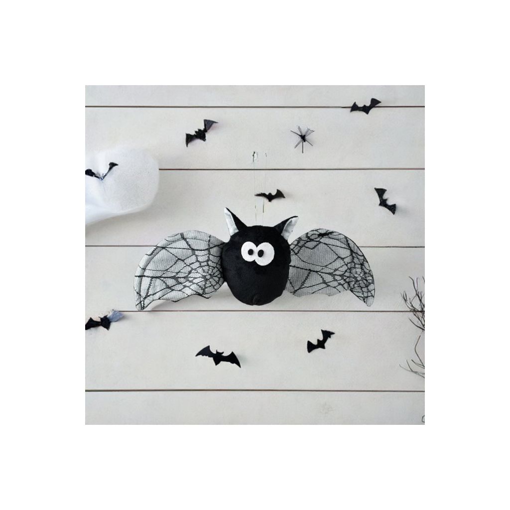 Shop For 16" Plush Bat Web Lace Wings: White at Michelle's aDOORable Creations
