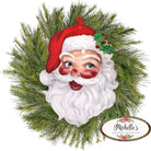 Shop For 16" Retro Santa Head Ornament Wall Piece