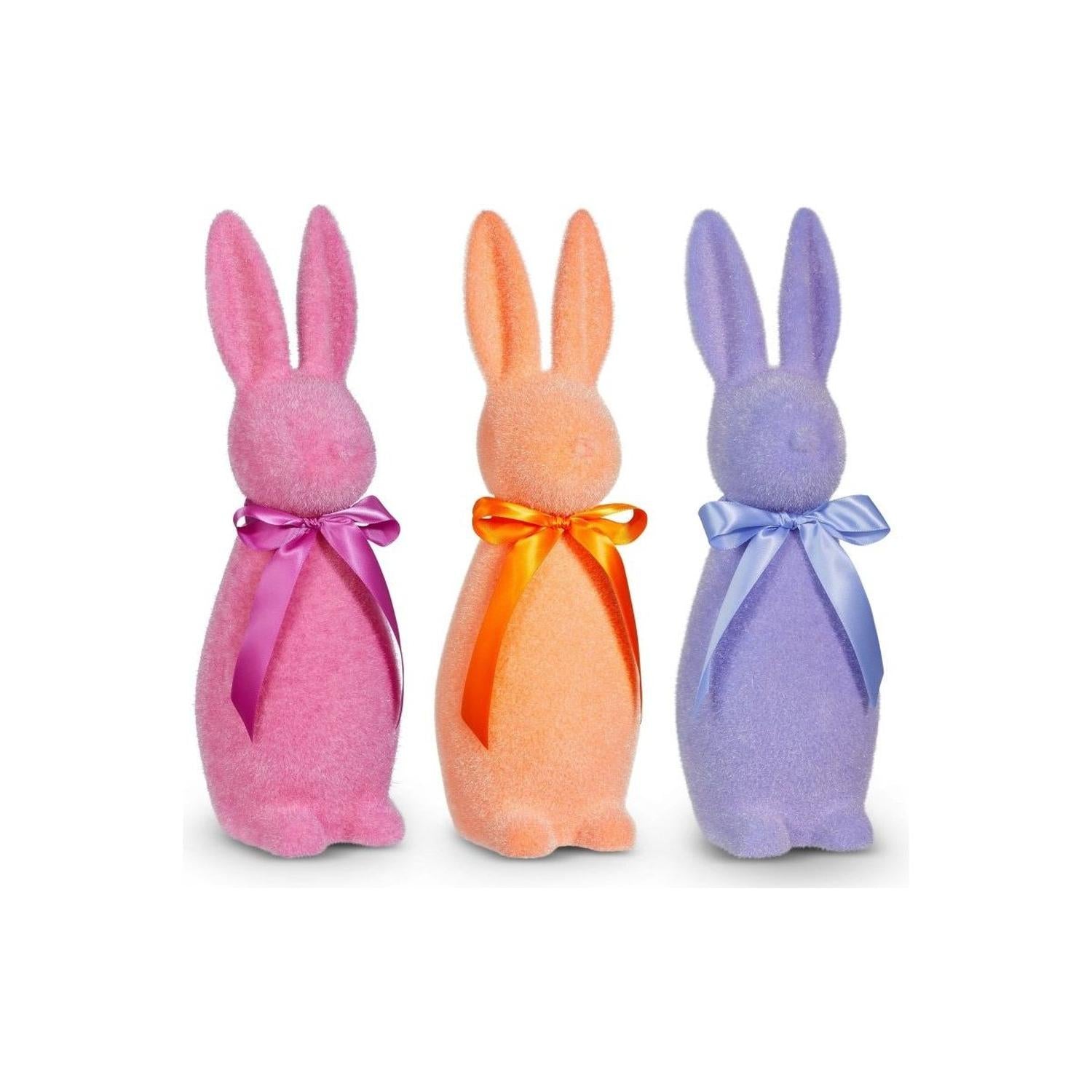 Shop For 16" Sherbet Flocked Bunny