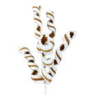 Shop For 16in Gingerbread & Pom - Poms Curly Spray