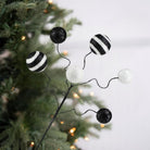 Shop For 17" Glitter Ball Pick: Black & White