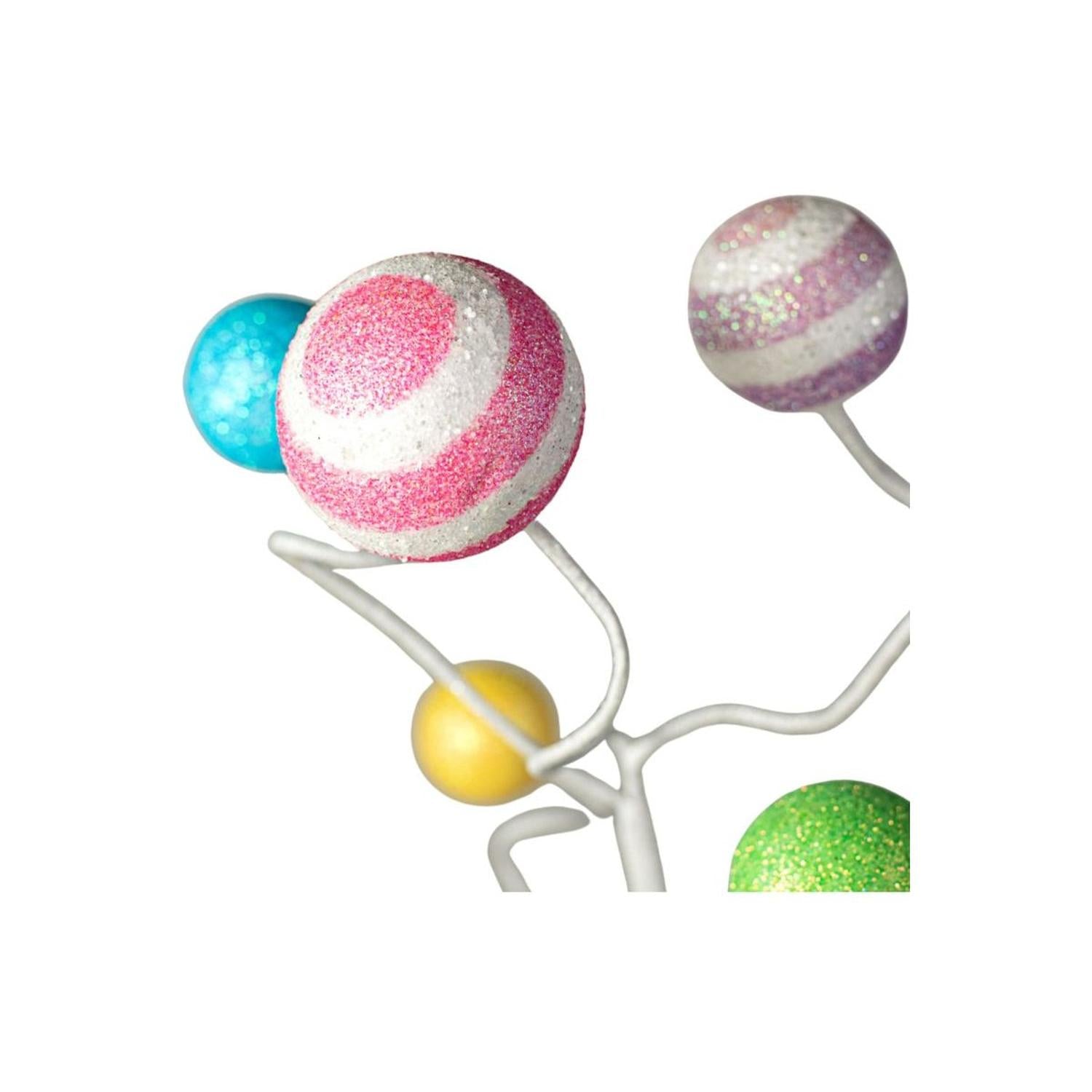 Shop For 17" Glitter Ball Pick: Pink & Blue