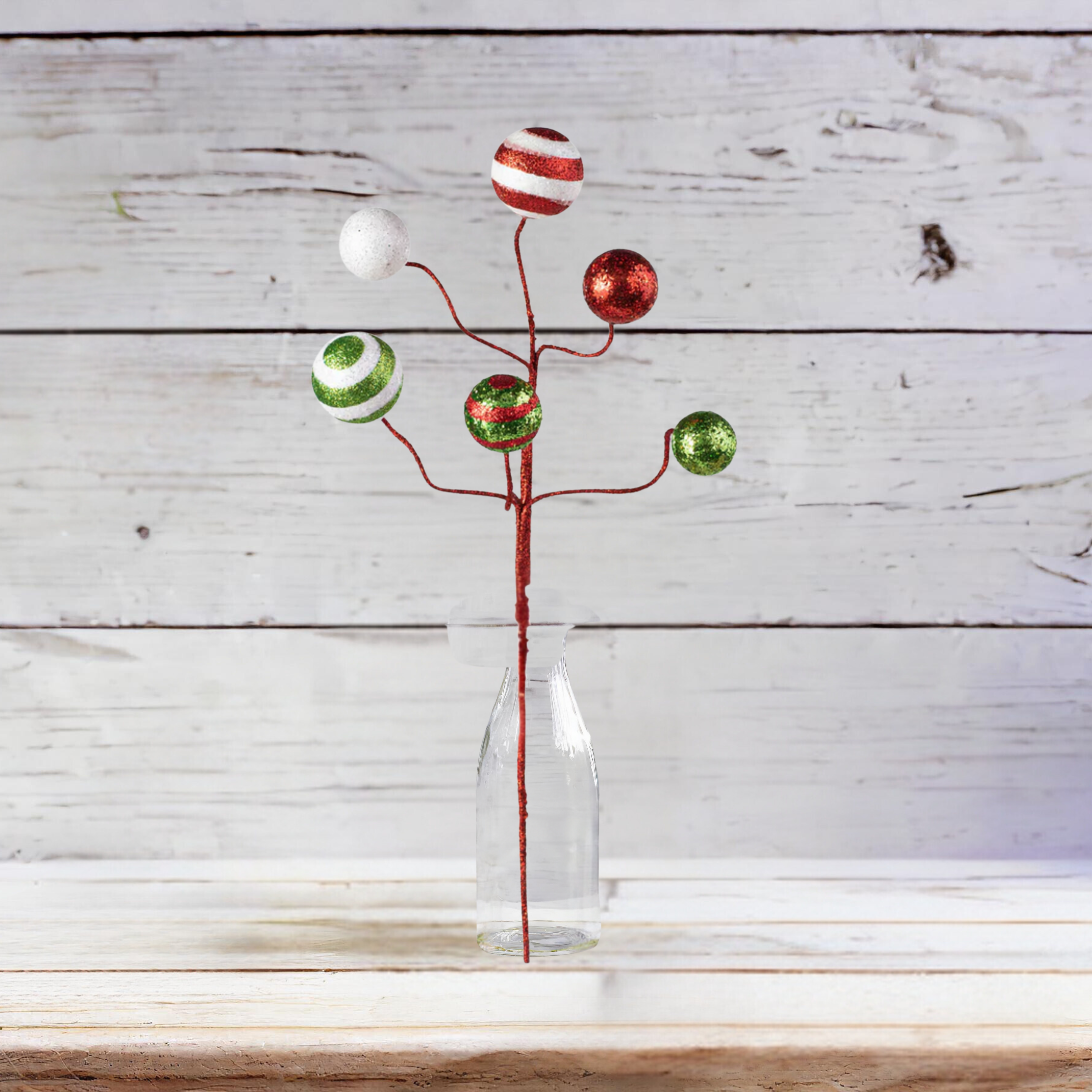 Shop For 17" Glitter Ball Pick: Red/Lime/White