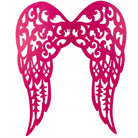 Shop For 17" Metal Filigree Angel Wings: Hot Pink
