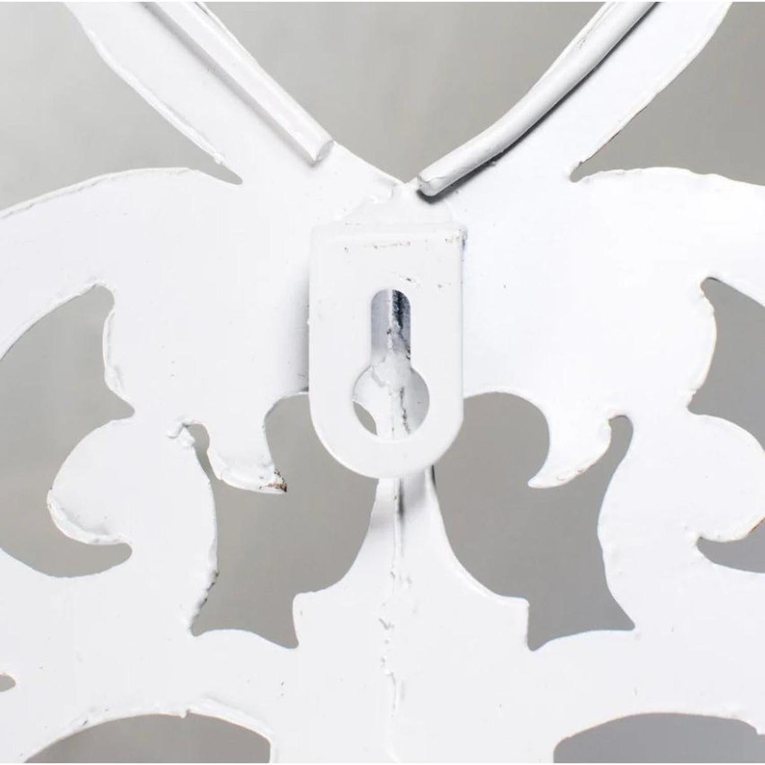 Shop For 17" Metal Filigree Angel Wings: Light Blue